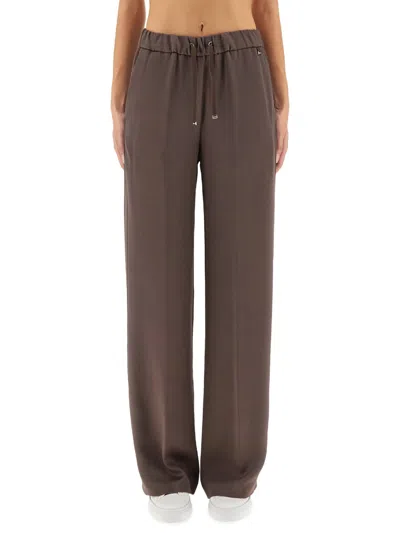Herno Stylish High-waisted Trousers For Women - Fall/winter 2025 In Brown