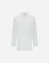 Herno Stylish Short Sleeve Button-up Shirt In White