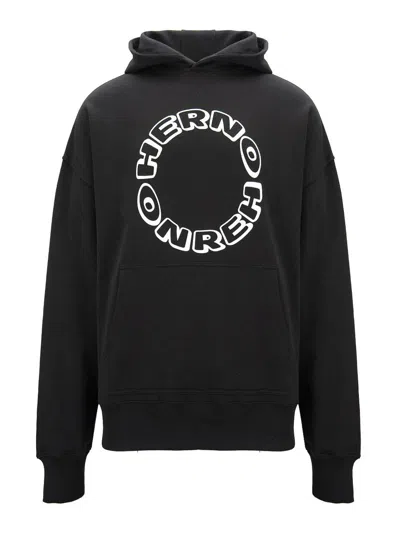 Herno Sweatshirt In Black