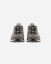 Herno Running Trainers In Suede And Flannel In Gray