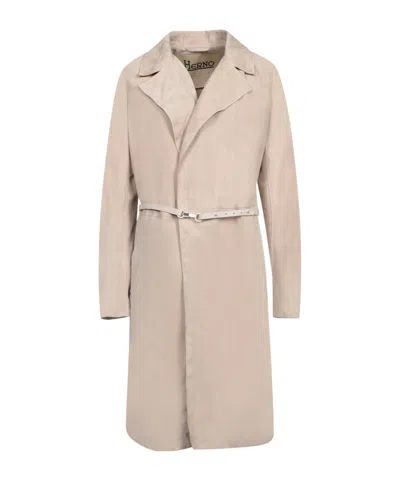 HERNO SUEDE COAT