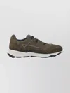 Herno Men Nylon Trainers With Rubberised Details In Gray