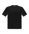 Herno Short Sleeve Crew Neck T-shirt In Black