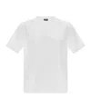 Herno T-shirt In Superfine Cotton Stretch And Light Scuba In White