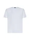 Herno Logo Patch Crewneck T-shirt In Blue