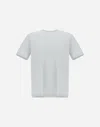 Herno Superfine Cotton Stretch T-shirt In White