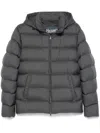 Herno Supermatt Padded Jacket In Grey