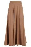 Herno Svasata Con Bottone In Brown