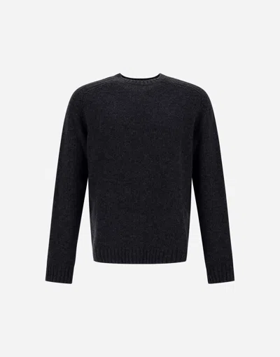 Herno Sweater In 100% Wool In Black