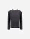 Herno Sweater In Alpaca Wool G.7 In Gray