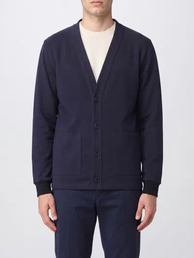 Herno Sweater Men Color Black In Blue