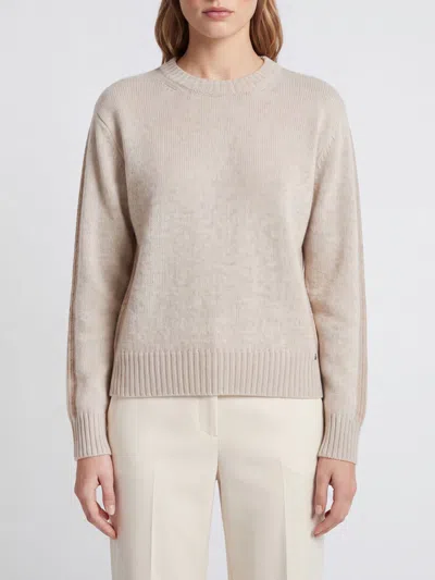 Herno Sweater Woman Color Cream In Neutral