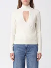 Herno Resort Wrap-effect Sweater In White