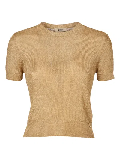 Herno Sweater In Gold