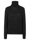 Herno Maglia Collo Alto In Black