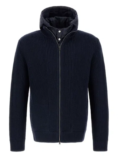 HERNO HERNO SWEATERS BLUE