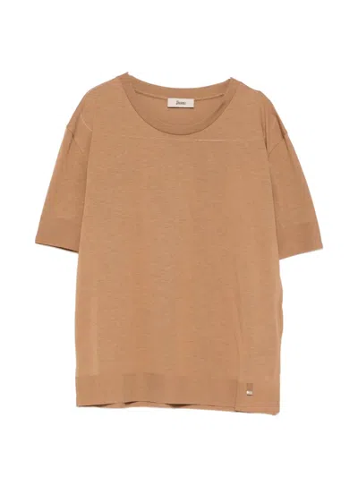Herno Sweaters Brown