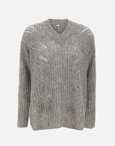 Herno Sweaters In Grey