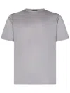 Herno Resort T-shirt In Basic Cotton & Light Stretch Nylon