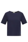 Herno Side Slits Cotton T-shirt Clothing