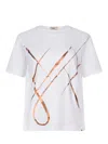Herno White Cotton Blend T-shirts And Polos