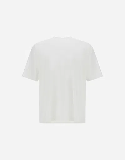Herno T-shirt Aus Superfine Cotton Stretch Und Light Scuba In Multi