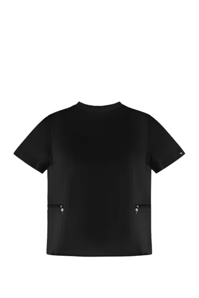 Herno T-shirt With Drawstring Clothing In Black