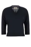 Herno T-shirt In Misto Lyocell Blu Notte Donna In Blue
