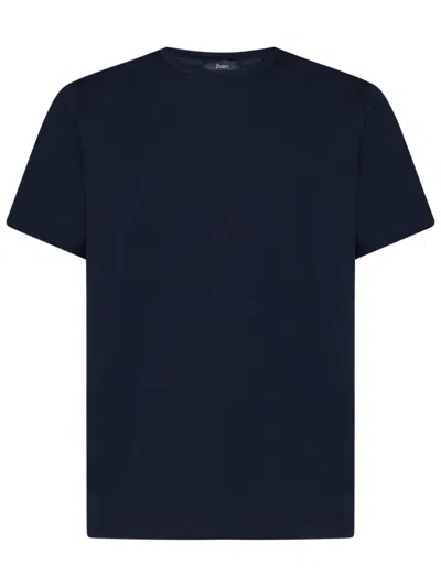Herno T-shirt In Blue