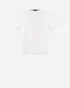 Herno エッセンシャルジャージー Tシャツ In White