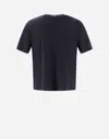 Herno ファインウールジャージー Tシャツ In Black
