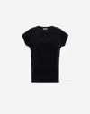 Herno T-shirt In Interlock Jersey In Black