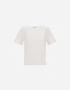 Herno T-shirt In Interlock�jersey In White