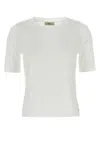 Herno Cotton T-shirt With Round Neck And Short Sleeves In White
