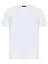Herno Logo Patch Crewneck T-shirt In White