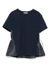 Herno T-shirt With Drawstring Clothing In Blue