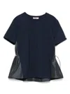 Herno T-shirt With Drawstring Clothing In Blue