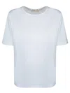 Herno T-shirt With Side Slits Button Details