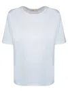 Herno T-shirt With Side Slits Button Details