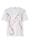 Herno White Cotton Blend T-shirts And Polos