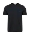 Herno Logo-debossed T-shirt In Black