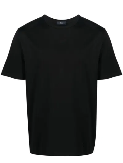 Herno T-shirts And Polos In Black