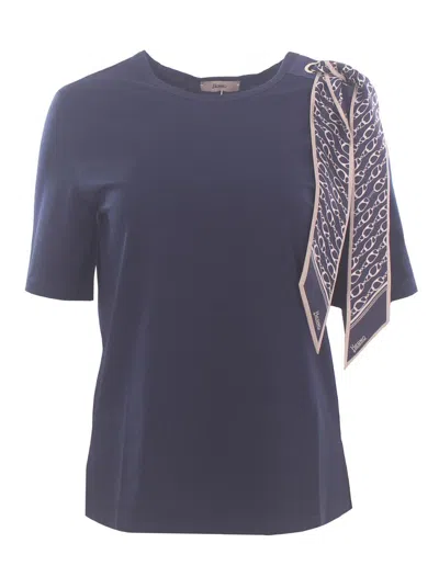 Herno T-shirts And Polos In Blue