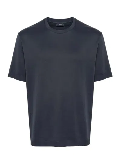 Herno T-shirts And Polos In Blue