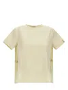 Herno T-shirt In Chic Cotton Jersey And New Techno Taffeta In Giallo Chiaro