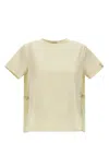 Herno T-shirt In Chic Cotton Jersey And New Techno Taffeta In Giallo Chiaro