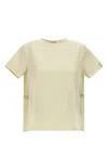 Herno T-shirt In Chic Cotton Jersey And New Techno Taffeta In Giallo Chiaro
