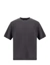 Herno Jersey Knit Effect T-shirt In Gray