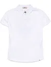 Herno Ever Cotton Interlock／new Popeline／monogram ポロシャツ In White