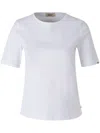 Herno Structured Short-sleeve Top In White